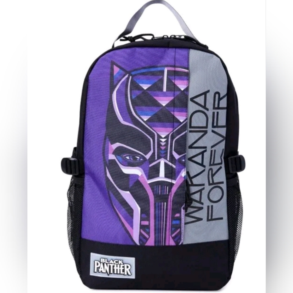 New Marvel Black Panther Wakanda‎ Forever 18" Backpack